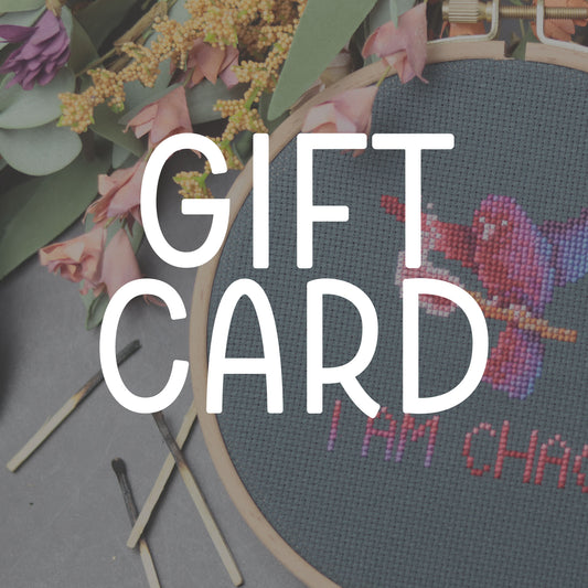 Fine Frog Stitching gift card
