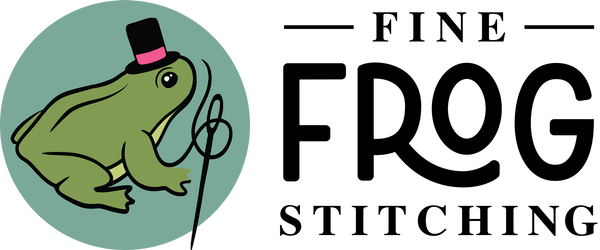 Fine Frog Stitching logo
