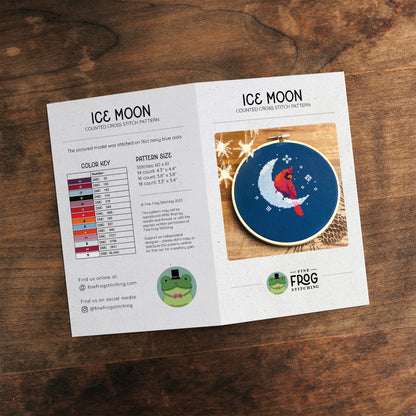 Ice Moon - Small Printed Chart (Wholesale 5-pack)