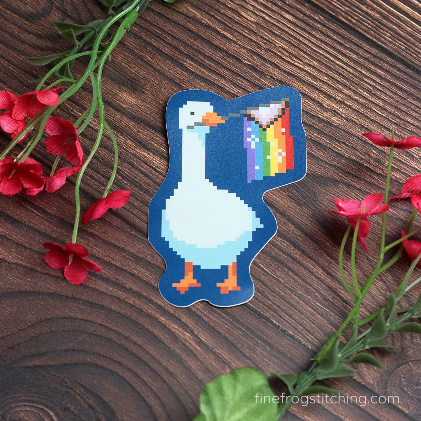 Progress Goose 3.5" Vinyl Sticker